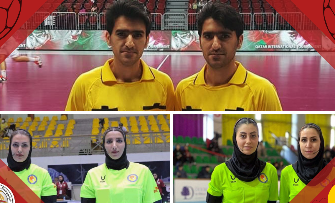 حضور سه کوبل داوری ایران در مسابقات قهرمانی زنان آسیا