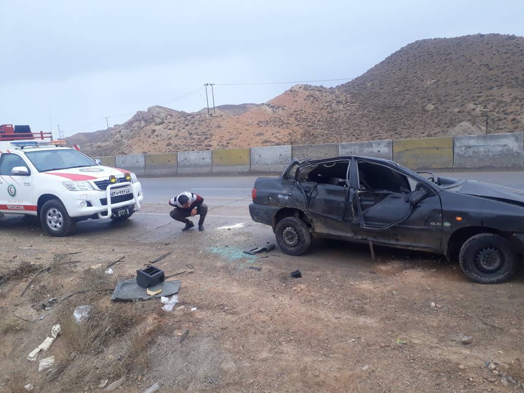 هفته پر حادثه رانندگی در سمنان با ۲۳ مصدوم