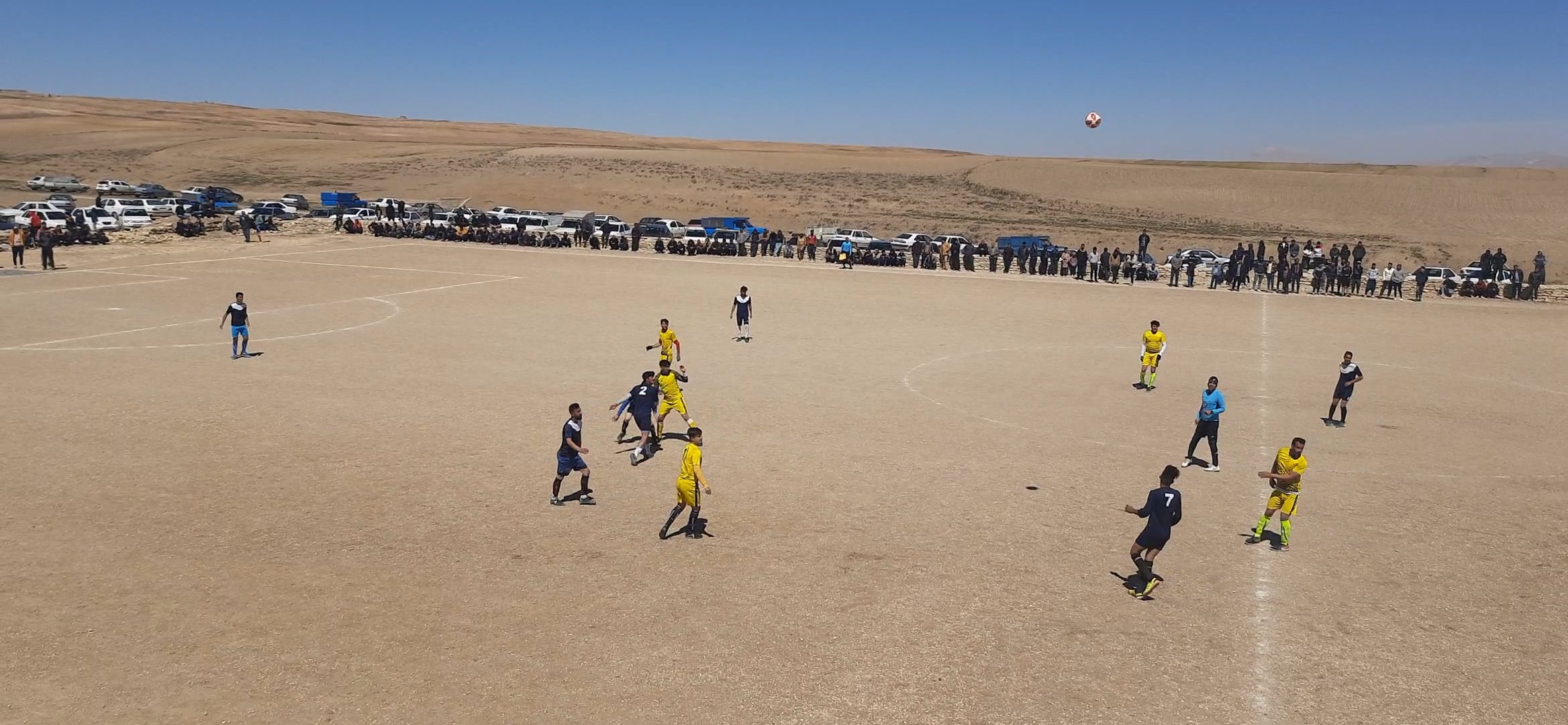 روستای «حصار قوجه باغی» میزبان مسابقات فوتبال جام نوروزی