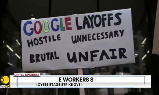 اعتراض کارکنان گوگل به اخراج گسترده کارکنان این شرکت در جهان