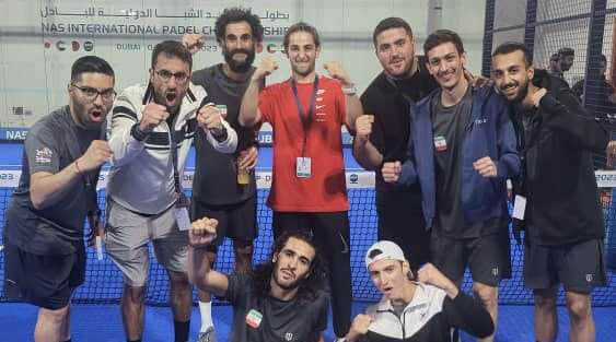 برتری تیم ملی پدل ایران در رقابت‌های بین المللی امارات
