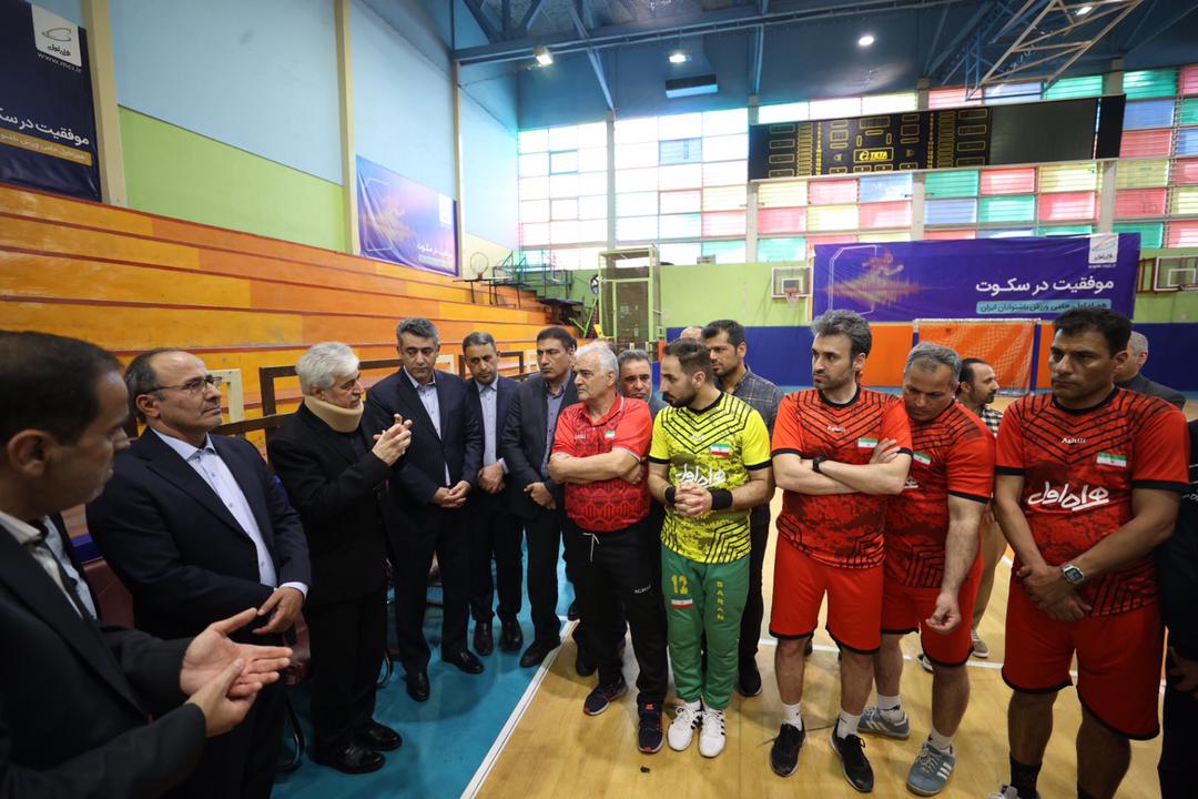 حضور وزیر ورزش و جوانان در اردوی تیم ملی فوتسال ناشنوایان