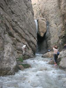 آبشار تنگه نمک سی سخت