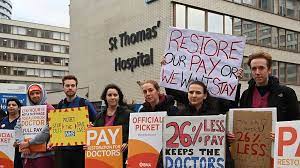 اعتصاب چهار روزه پزشکان در انگلیس