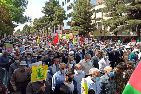 مسیر‌های راهپیمایی روز جهانی قدس در چهارمحال‌ و بختیاری