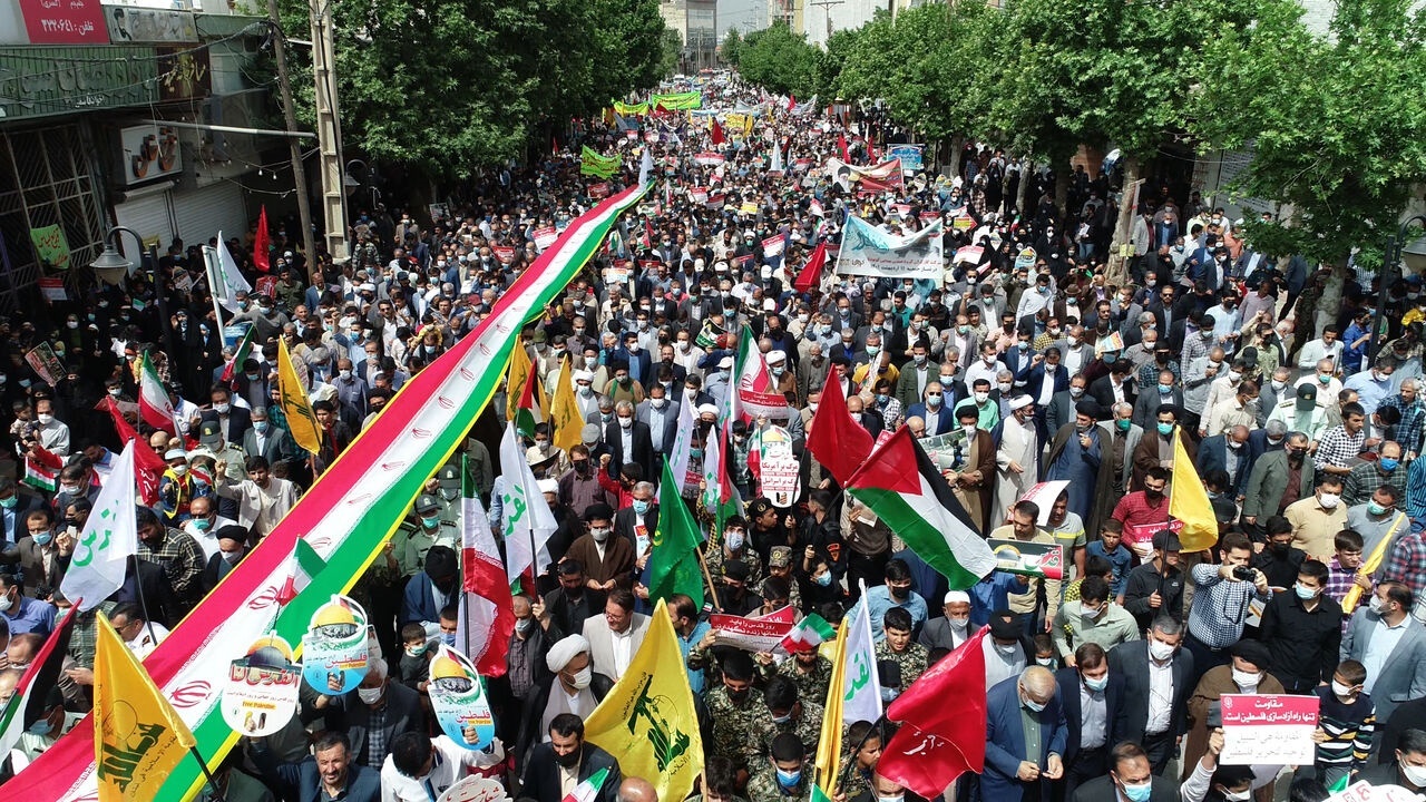 دعوت از مردم برای شرکت در راهپیمایی روز جهانی قدس