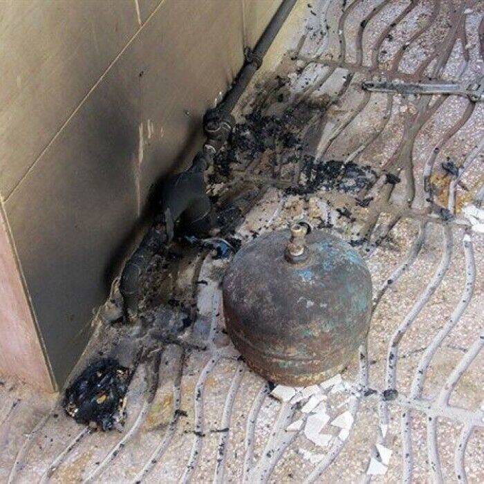 انفجار گاز پیک نیک در اصفهان