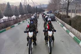 برگزاری رژه موتوری یگان‌های نیروی‌های مسلح به مناسبت روز ارتش