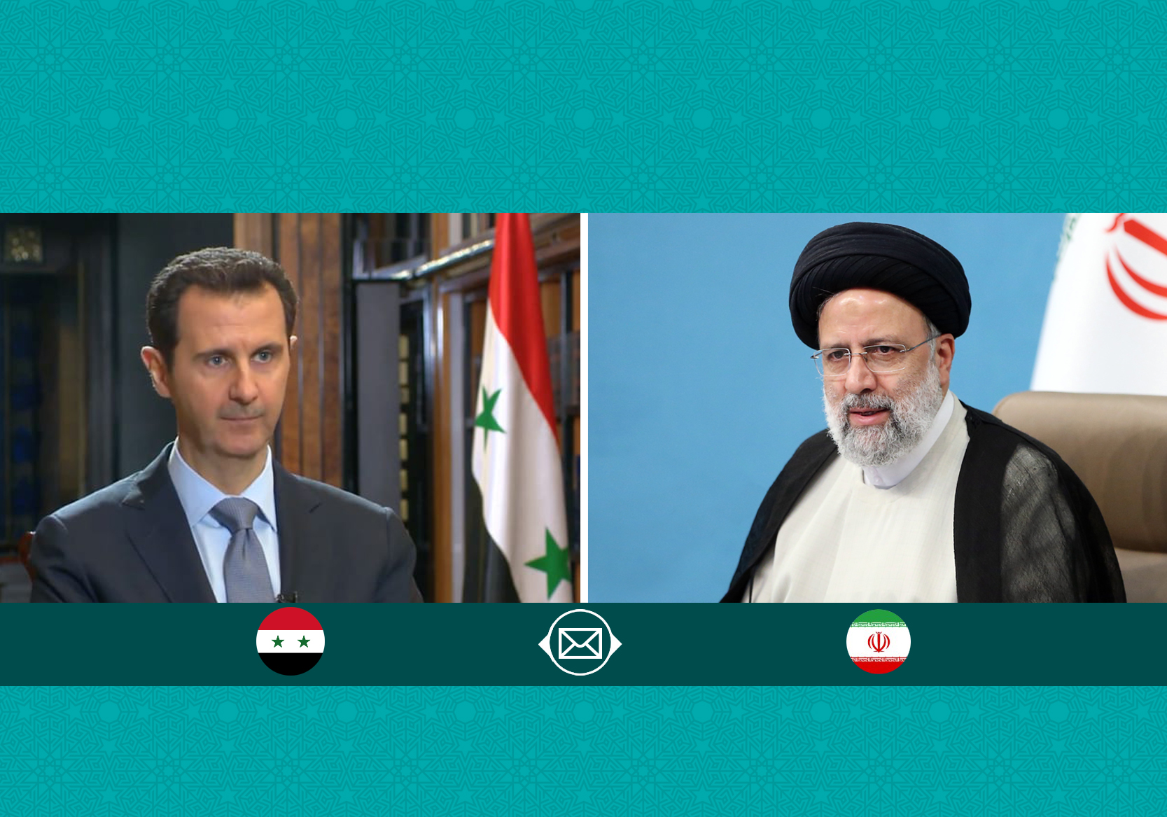 پیام تبریک رئیس جمهور به مناسبت روز ملی سوریه