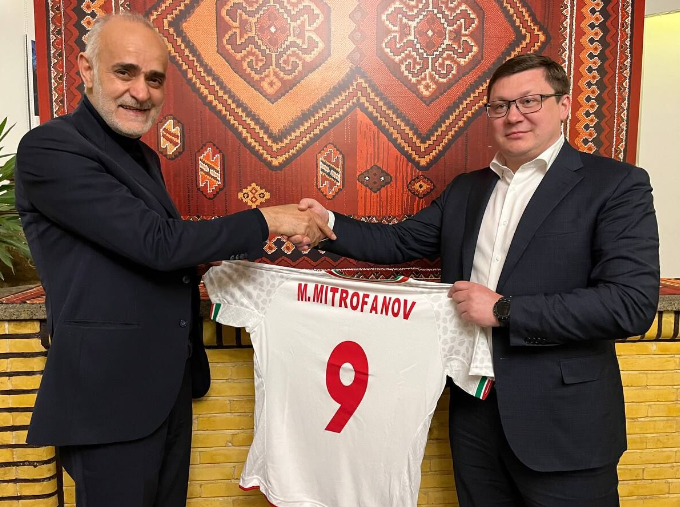 همکاری‌های فوتبالی ایران و روسیه توسعه می‌یابد