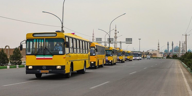 افزایش زمان فعالیت اتوبوس‌های شهر اهواز تا عید فطر