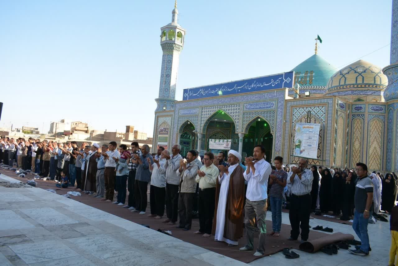 برپایی نماز عید فطر در ۴۹ بقعه خراسان رضوی