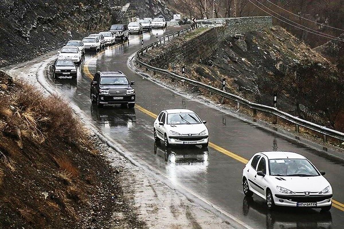 هشدار نارنجی هواشناسی ؛ جاده‌های فارس لغزنده می‌شود