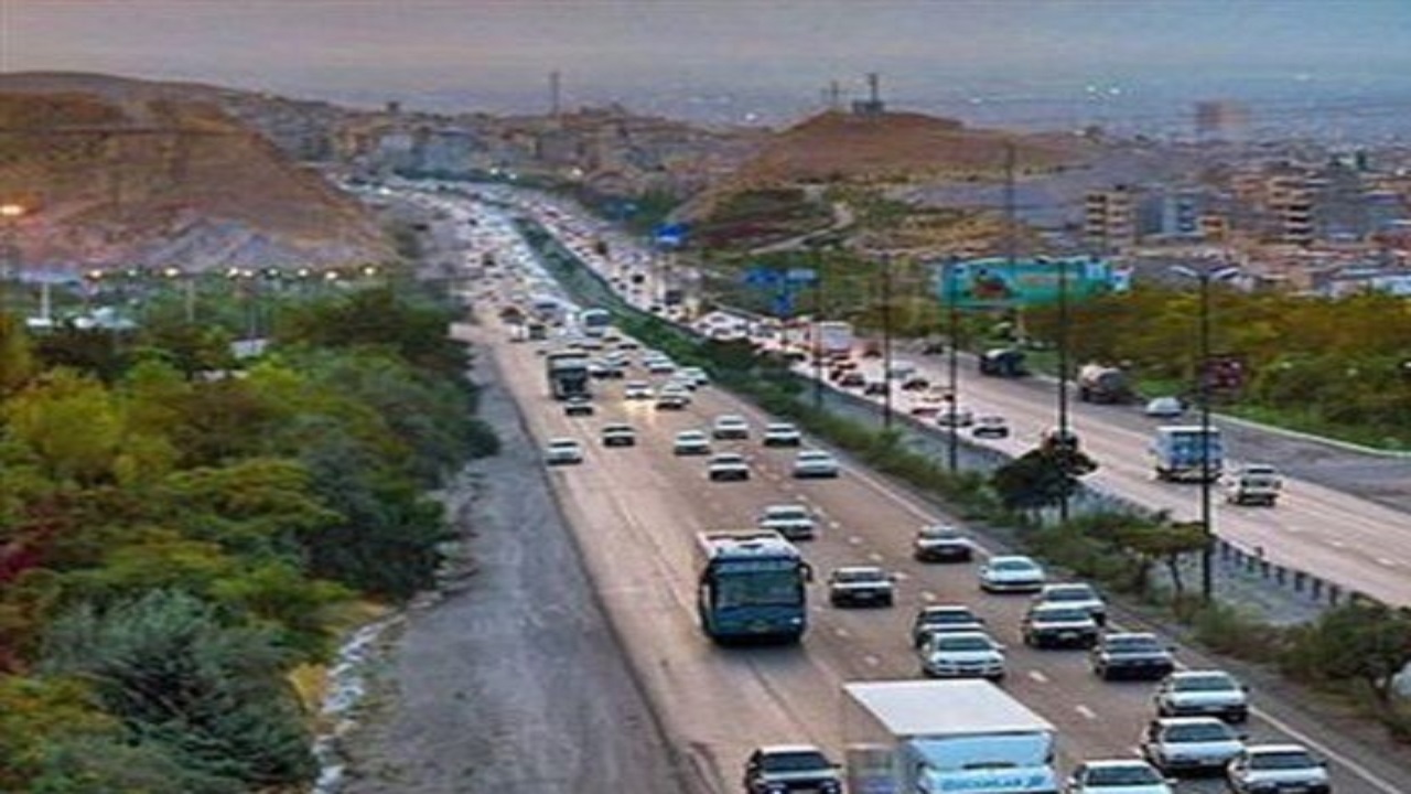 افزایش ۱۶ درصدی تردد خودروها در آذربایجان‌شرقی