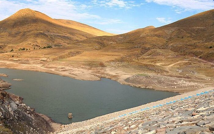 بررسی روند احداث سد آقبلاغ در بخش گندمان