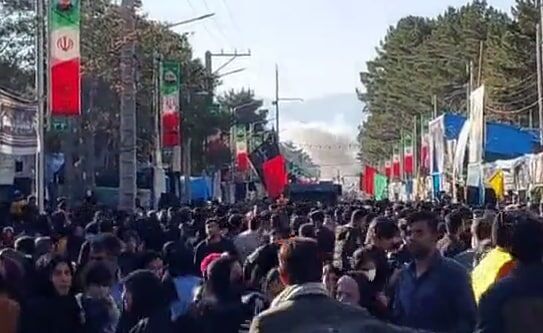 تجمع  مردم کرمانشاه در محکومیت حمله تروریستی کرمان
