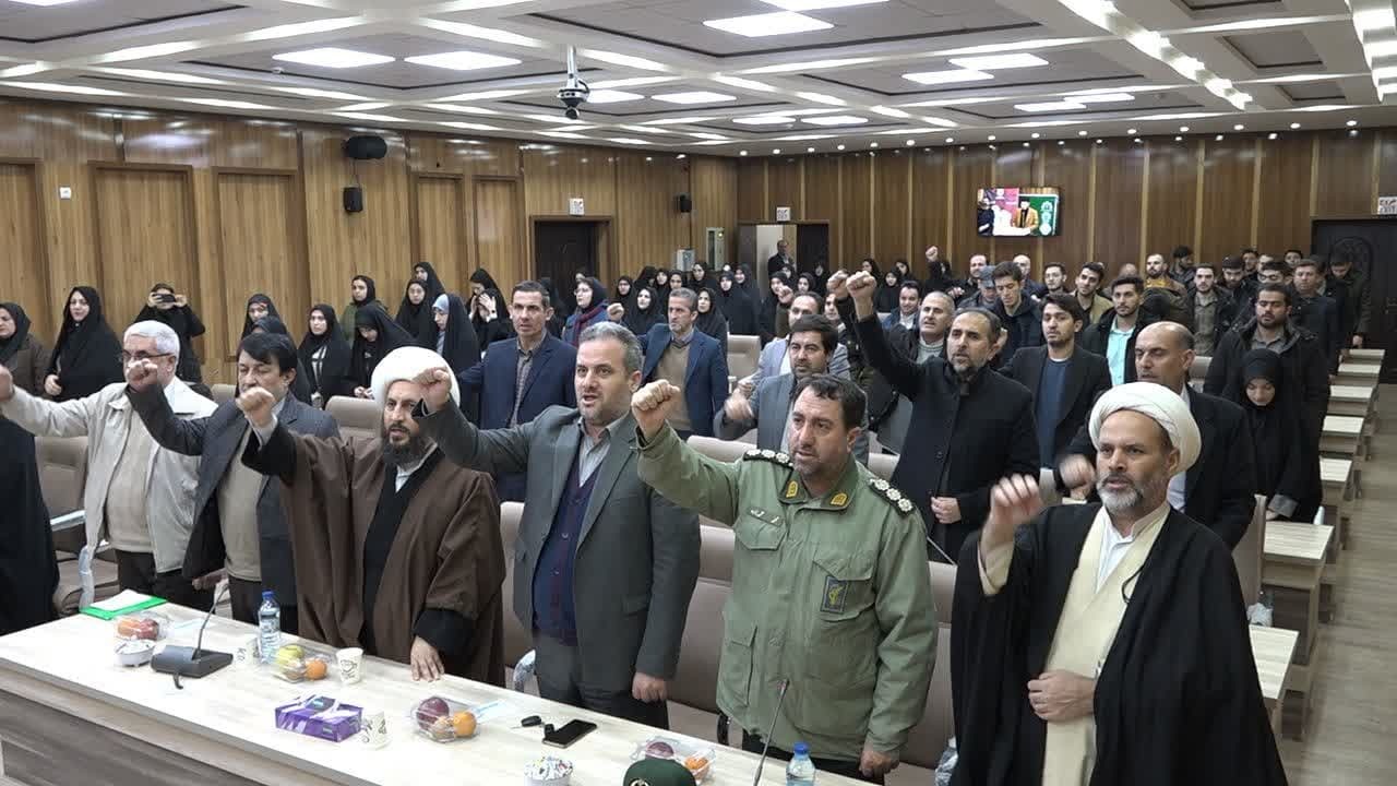 محکومیت جنایات تروریستی در کرمان توسط طلاب و دانشجویان 