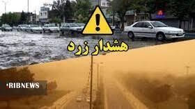 بارش برف در مناطق کوهپایه‌ای و جنوبی استان اردبیل