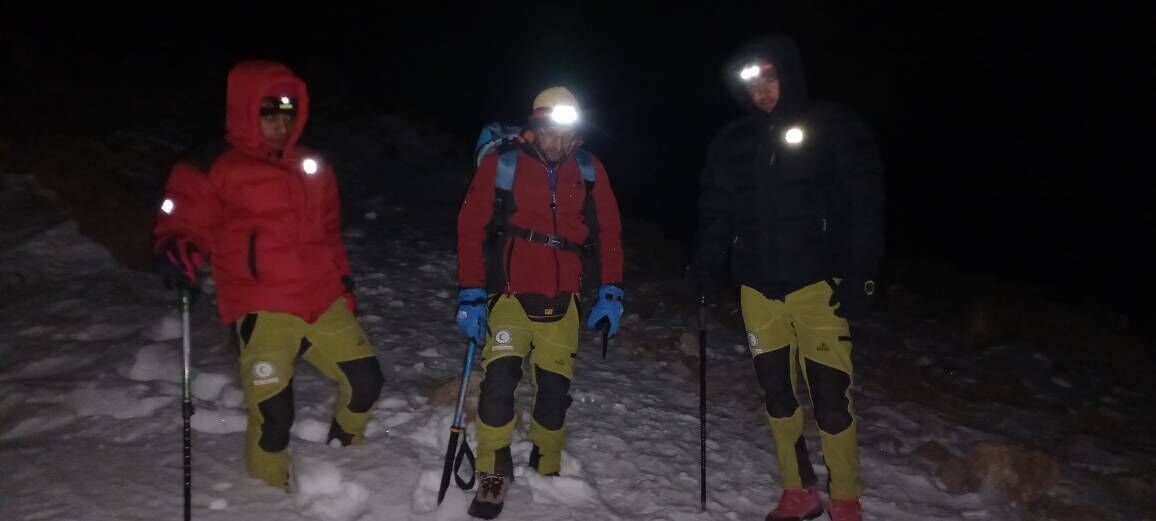 مفقودی ۳ نفر کوهنورد در ارتفاعات سبلان