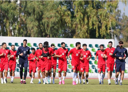 آخرین تمرین تیم ملی ایران پیش از سفر به قطر