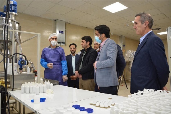 افتتاح نخستین خط تولید پارک فناوری سلامت شیراز