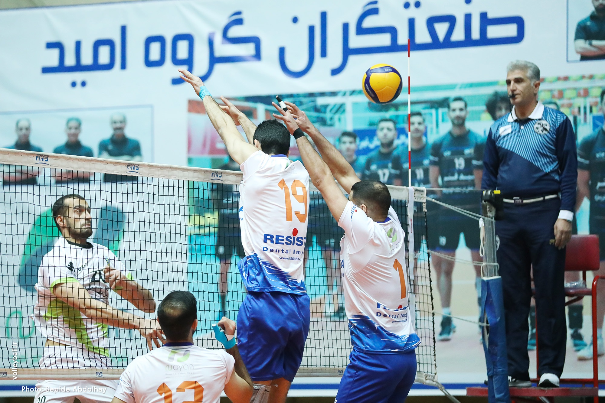 پیروزی سه نماینده مازندران در لیگ دسته یک والیبال