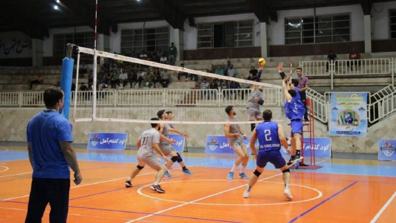 پیروزی نمایندگان مازندران در لیگ دسته یک والیبال