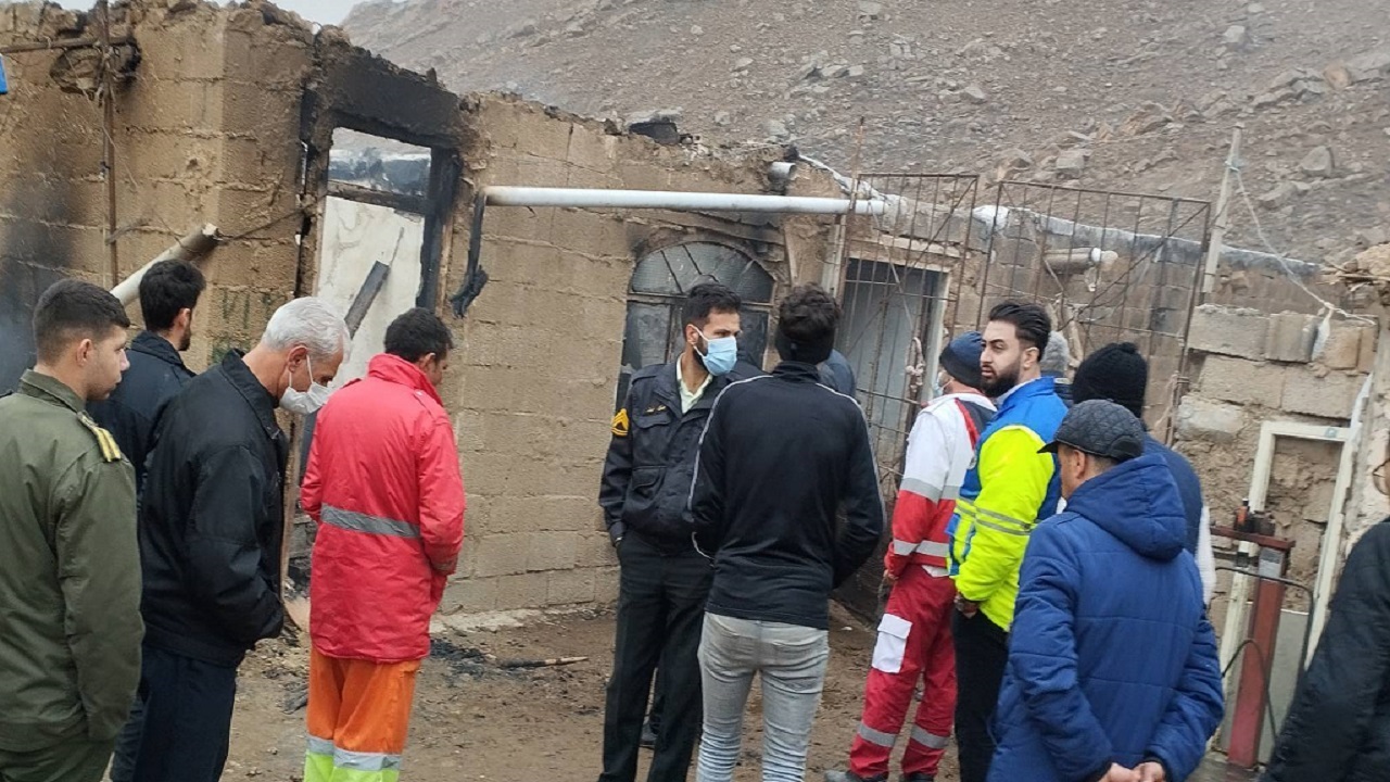 آتش‌سوزی در روستای کهلیک بلاغ هریس یک کشته برجای گذاشت
