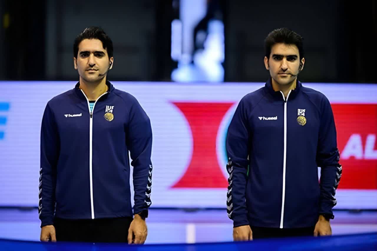 برادران دو قلوی نجف آبادی داور  مسابقات بین‌المللی هندبال آسیا