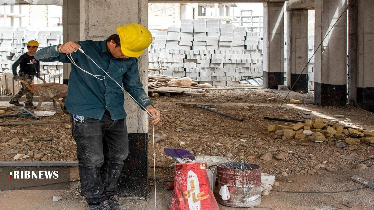 کسری ۳۴۰ میلیارد تومانی تأمین اجتماعی برای پرداخت حق بیمه کارگران ساختمانی