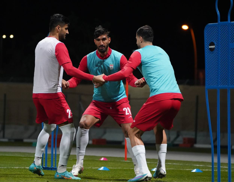 ادامه تمرینات تیم ملی فوتبال ایران برای جام ملت‌های آسیا