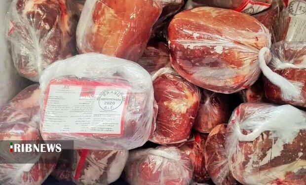 توزیع ۲۴ تن گوشت منجمد گوساله در خراسان شمالی