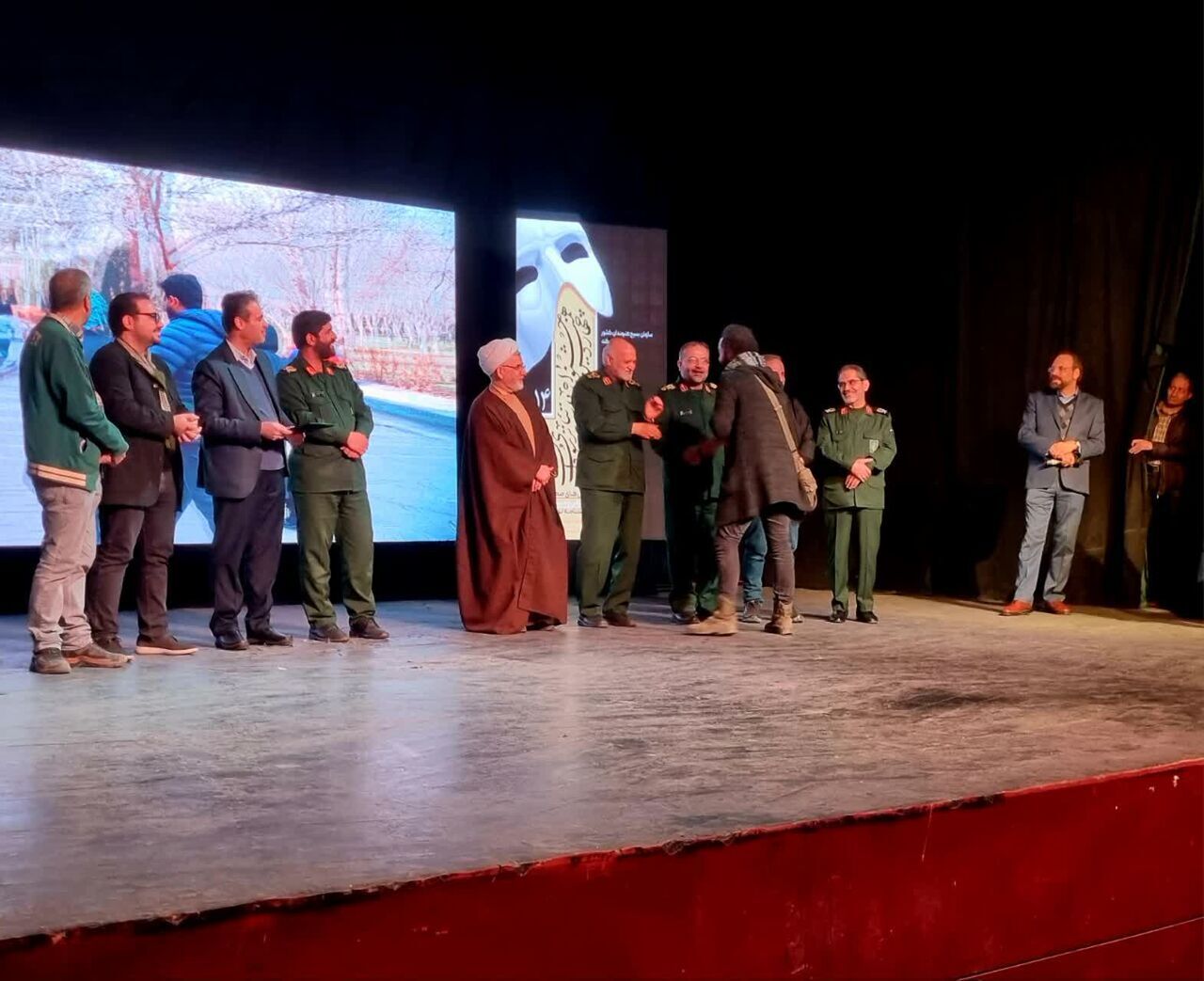 پایان جشنواره سراسری تئاتر بسیج درمشهد