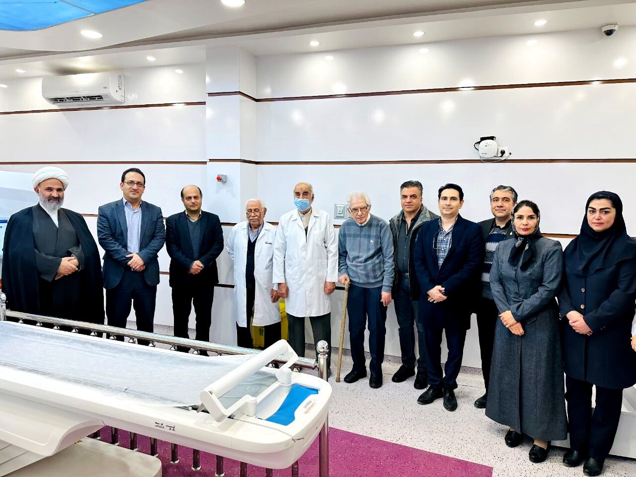 افتتاح بخش تصوبرداری ۲۴ ساعته بیمارستان مادر در مشهد
