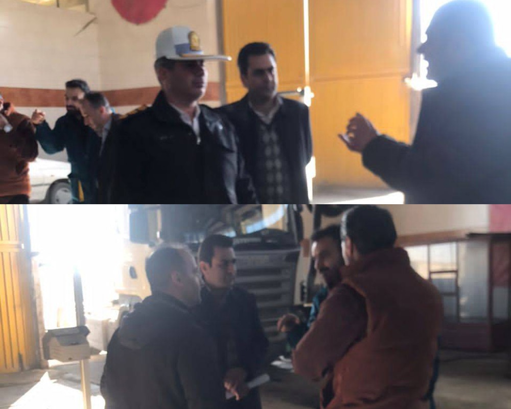 بازدید از مراکز معاینه فنی خودروهای سنگین در ارومیه همزمان با اولین روز از هفته هوای پاک