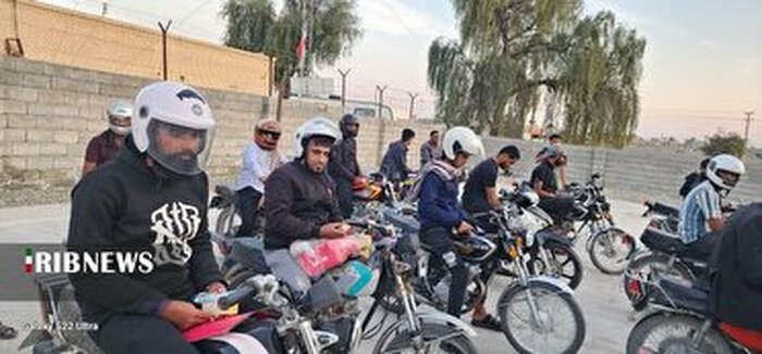 اجرای طرح ایمنی راکبان موتورسیکلت درشهرستان منوجان