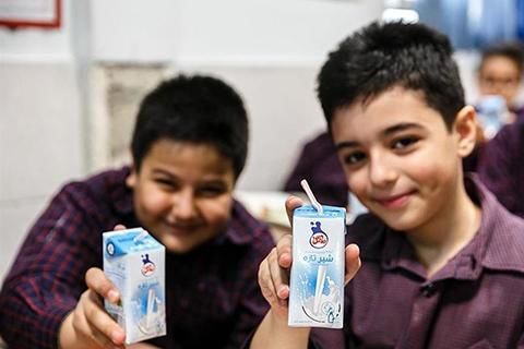 تحویل بیش از ۲۶۵ هزار پاکت شیر رایگان به مدارس اندیمشک