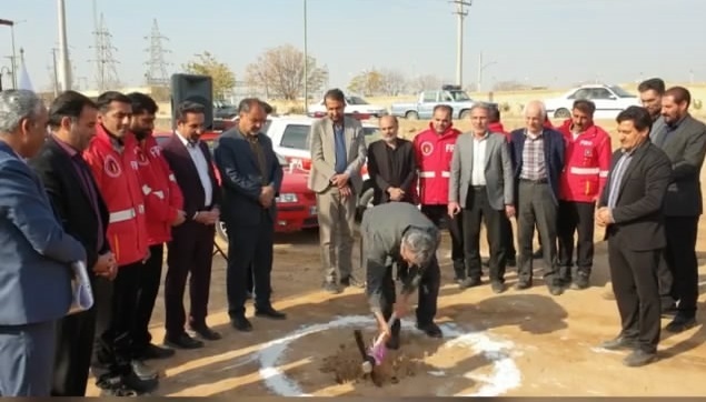 آغاز ساخت چهارمین ایستگاه آتش نشانی در آران و بیدگل