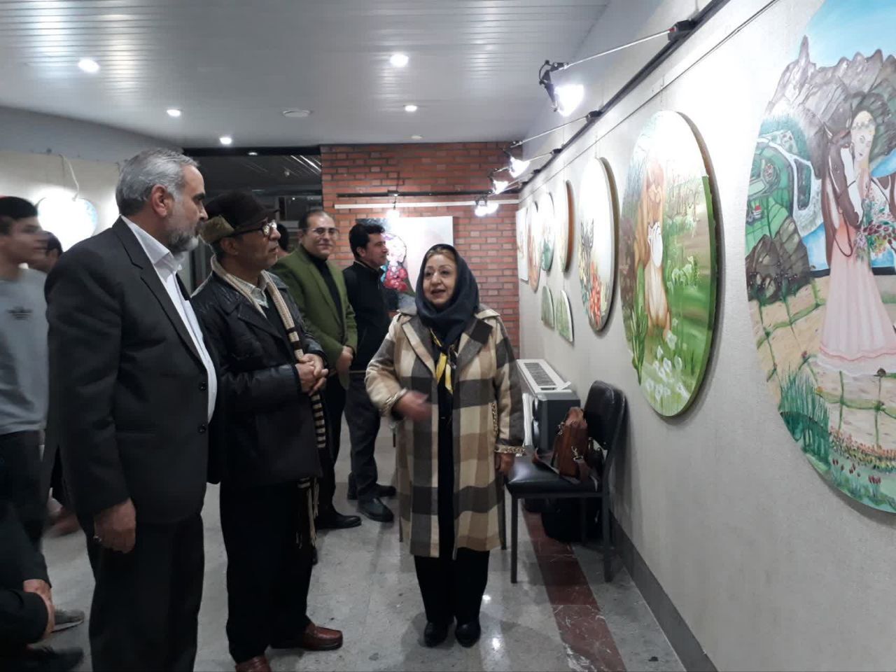 برپایی نمایشگاه نقاشی هنرمند نیشابوری در سبزوار