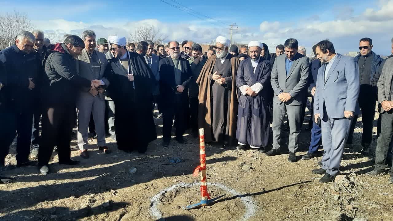  کلنگ زنی ساختمان دانشکده پرستاری در شهرستان نقده