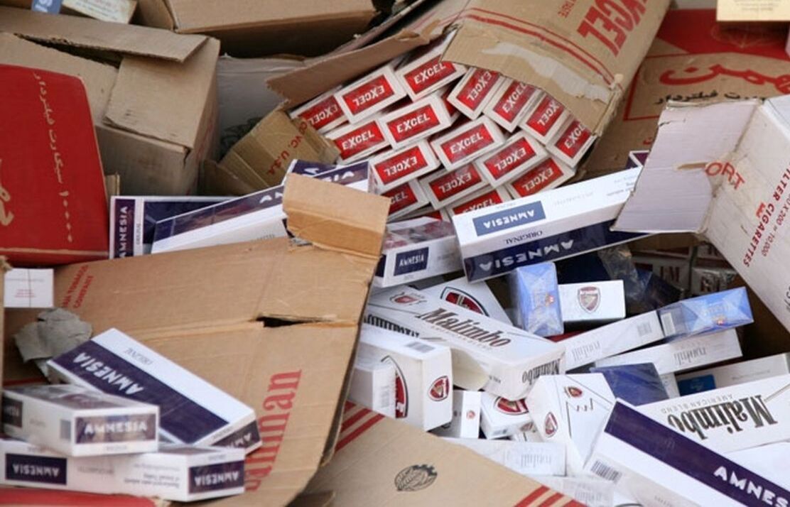 ضبط ۲۰۰ هزار نخ سیگار قاچاق در پیرانشهر