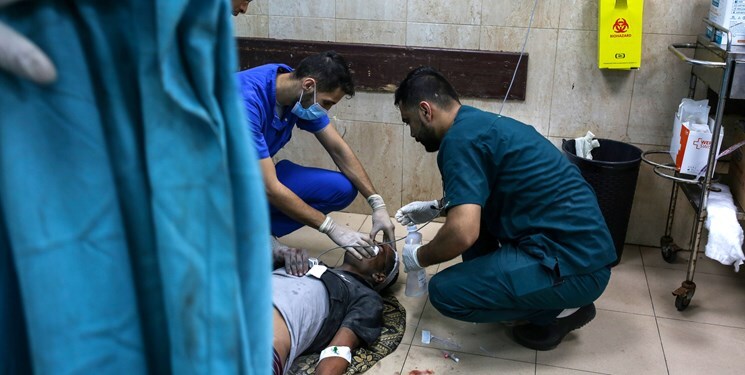 نامه نگاری هلال احمر برای صدور مجوز احداث بیمارستان صحرایی در غزه