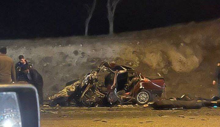 5 کشته در حادثه رانندگی جاده نیر - سراب