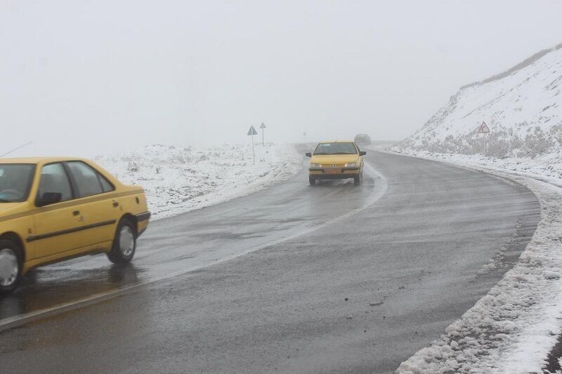 بارش برف باران دراواسط هفته در استان