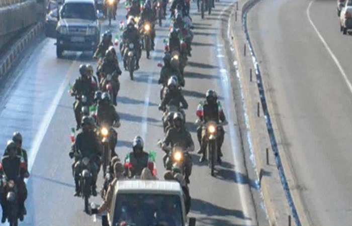 رژه موتوری نیرو‌های مسلح در قزوین برگزار می‌شود