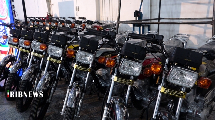 افتتاح خط تولید موتور سیکلت در کارگاه زندان مرکزی قم