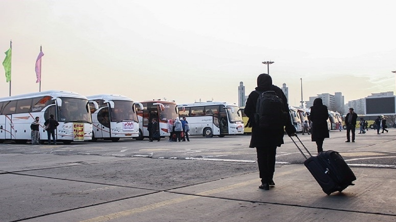 انجام بیش از ۶۰۰ هزار سفر در پایانه‌های مسافربری خوزستان