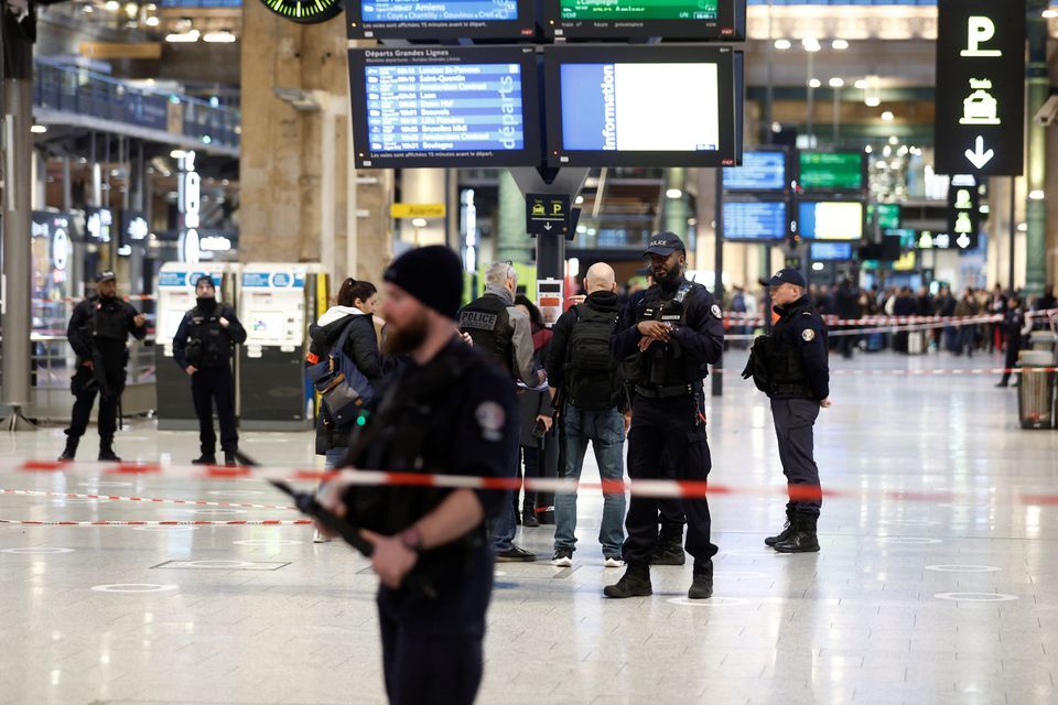 حمله با چاقو به مسافران در ایستگاه قطار پاریس