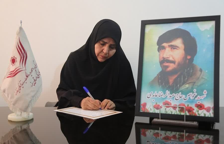 کمک همسر شهید عابدی به آزادی زندانی غیر عمد