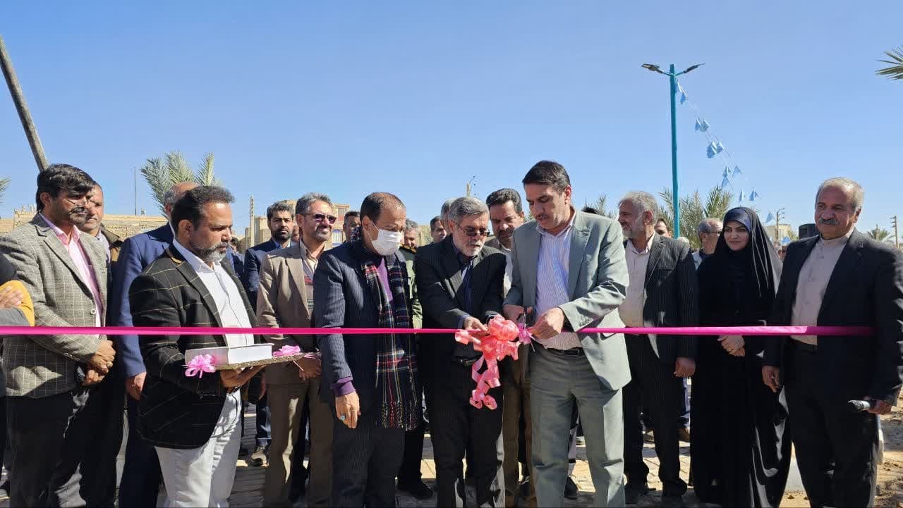 افتتاح شش طرح گوناگون در بافق